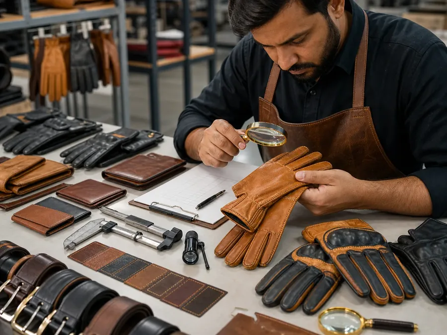 Quality Control for leather products